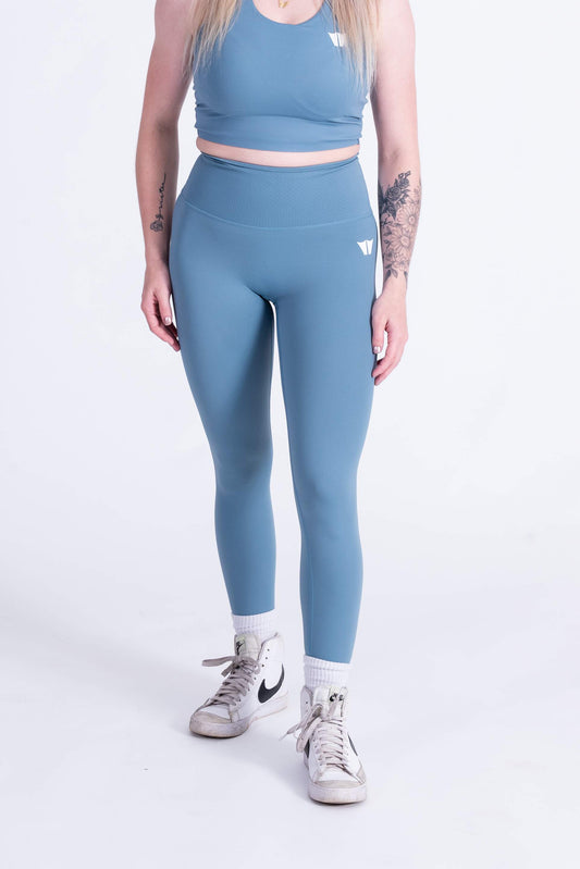 Strengthen Leggings 27" Dusty Blue