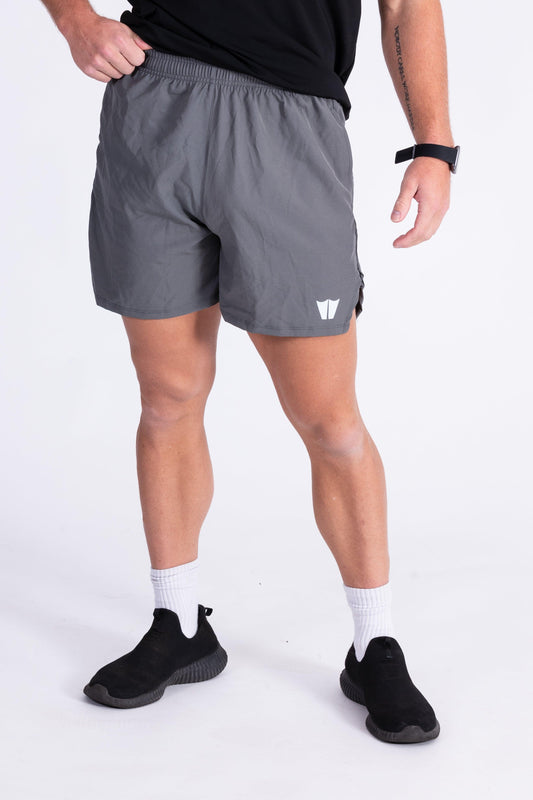 Effort 5" Shorts Ash Gray - builtwear