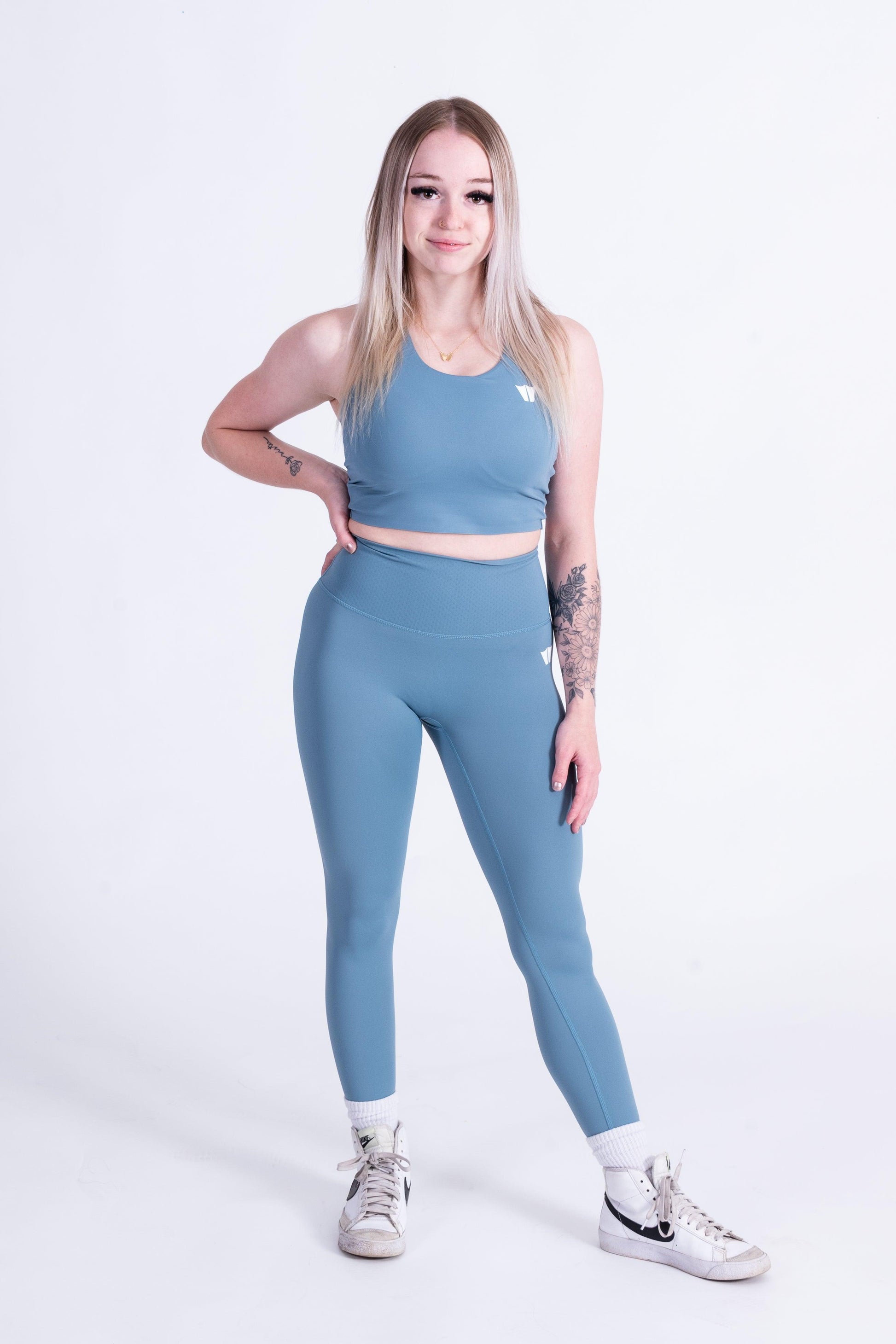 Strengthen Sports Bra Dusty blue - builtwear