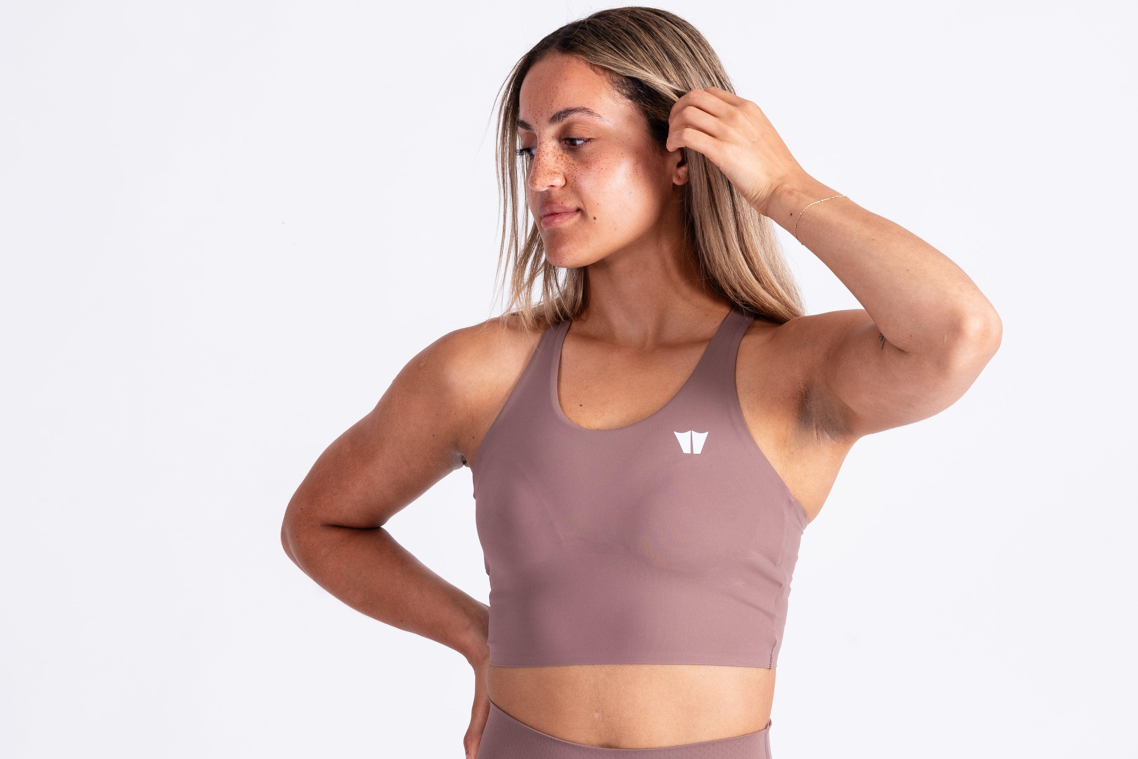 Strengthen Sports Bra Mauve - builtwear