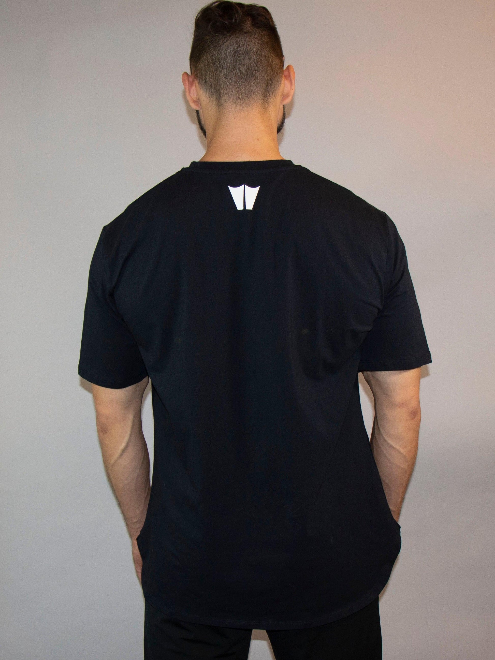 Pima Cotton Oversized Shirt Black - builtwear