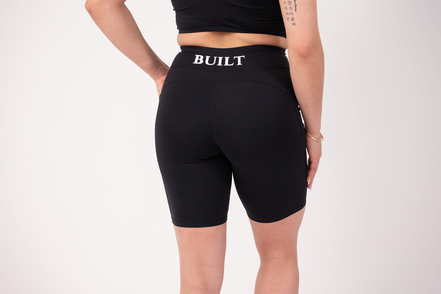 Strengthen Pocket Shorts 7" Black - builtwear