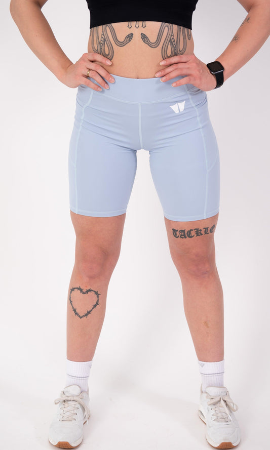 Strengthen Pocket Shorts 7" Powder blue - builtwear