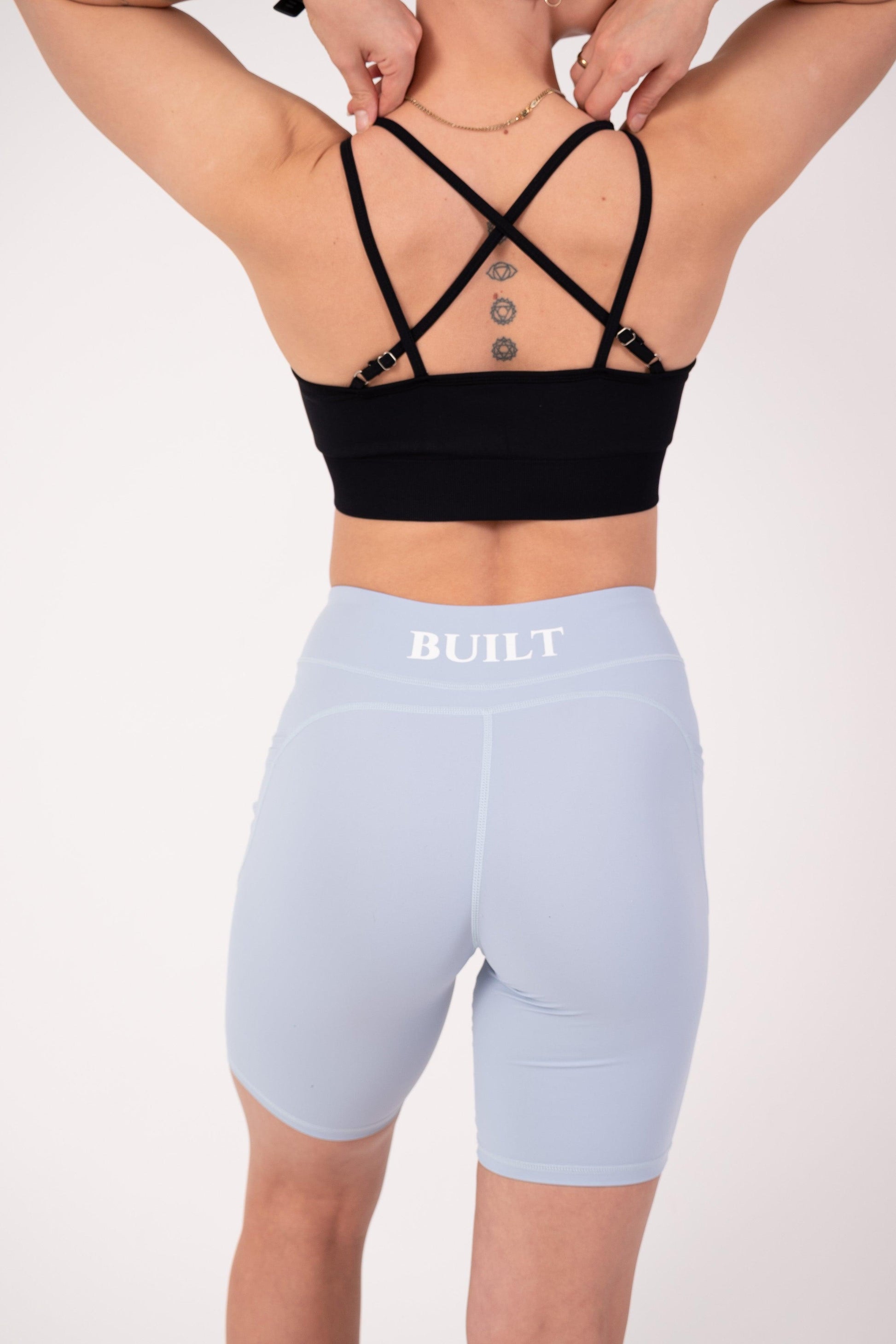 Strengthen Pocket Shorts 7" Powder blue - builtwear