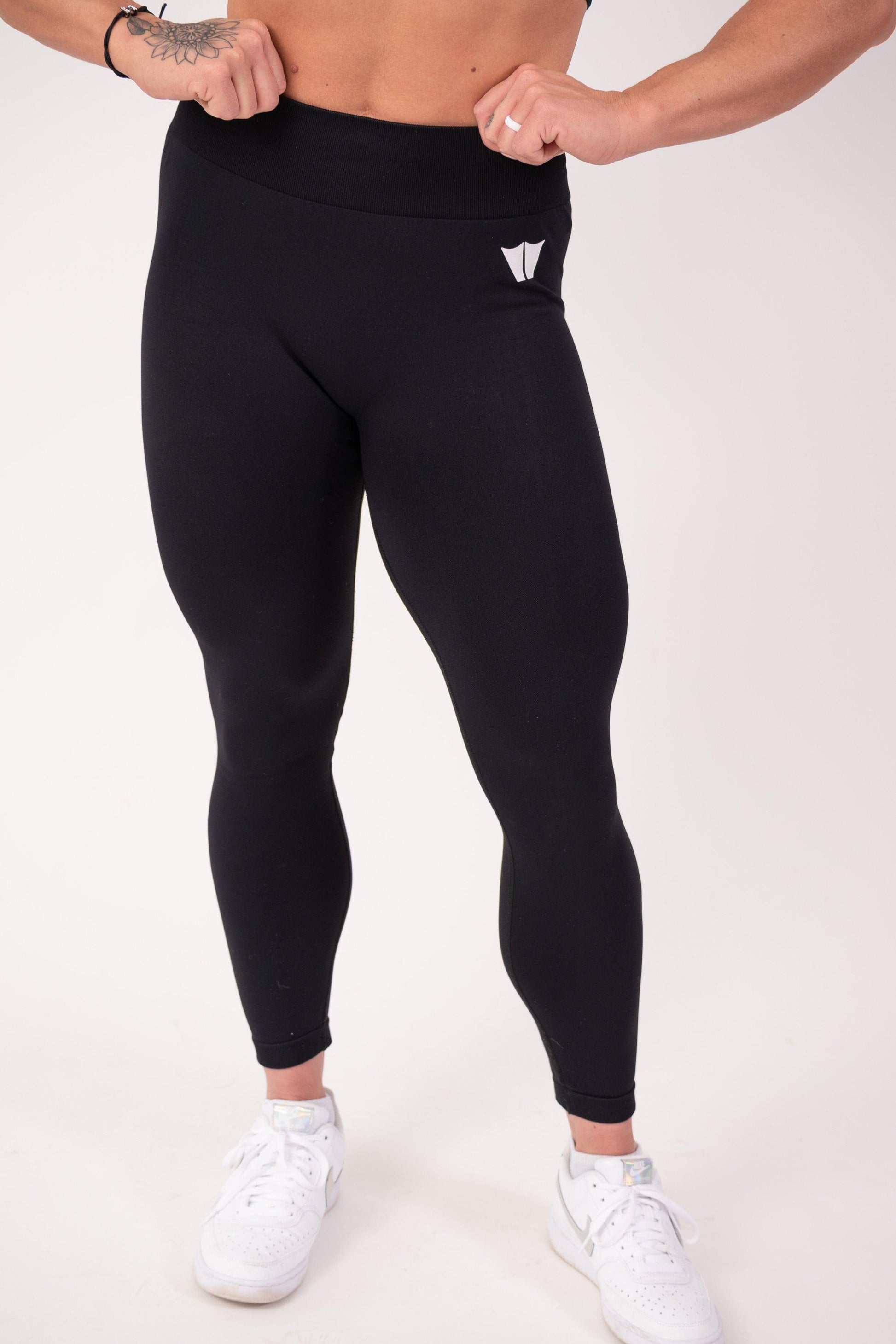 Strengthen Seamless Leggings 31" Black - builtwear
