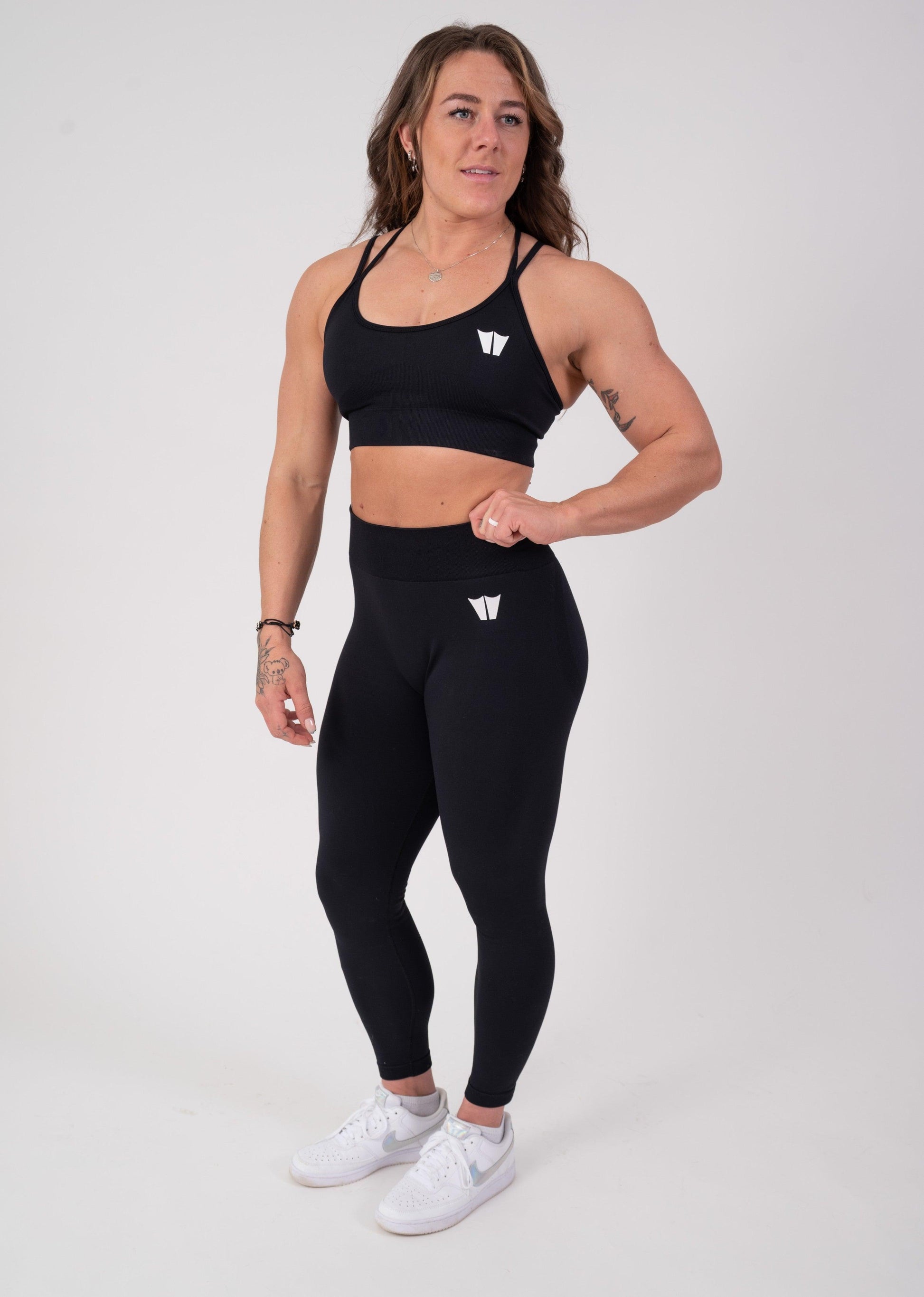 Strengthen Seamless Leggings 31" Black - builtwear