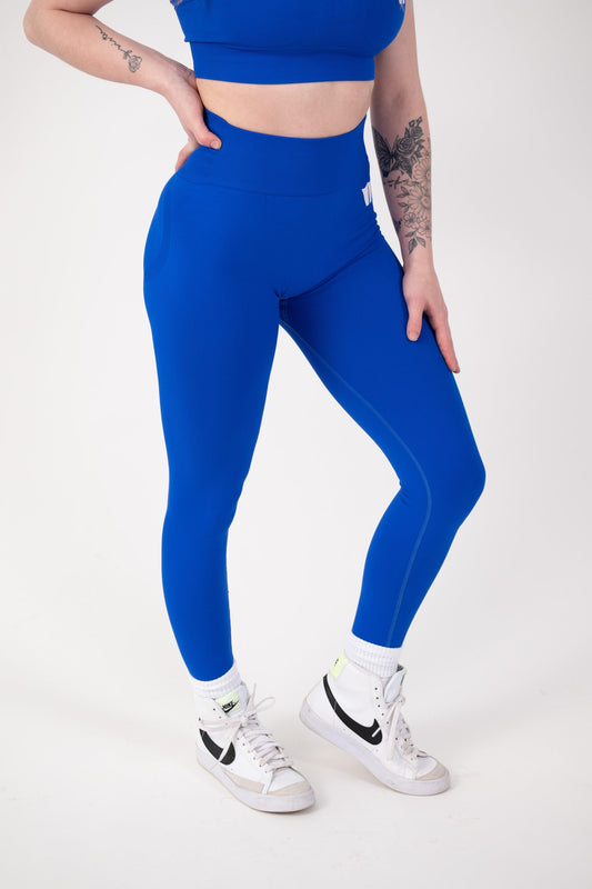 Strengthen Seamless Leggings 31" Deep Blue - builtwear