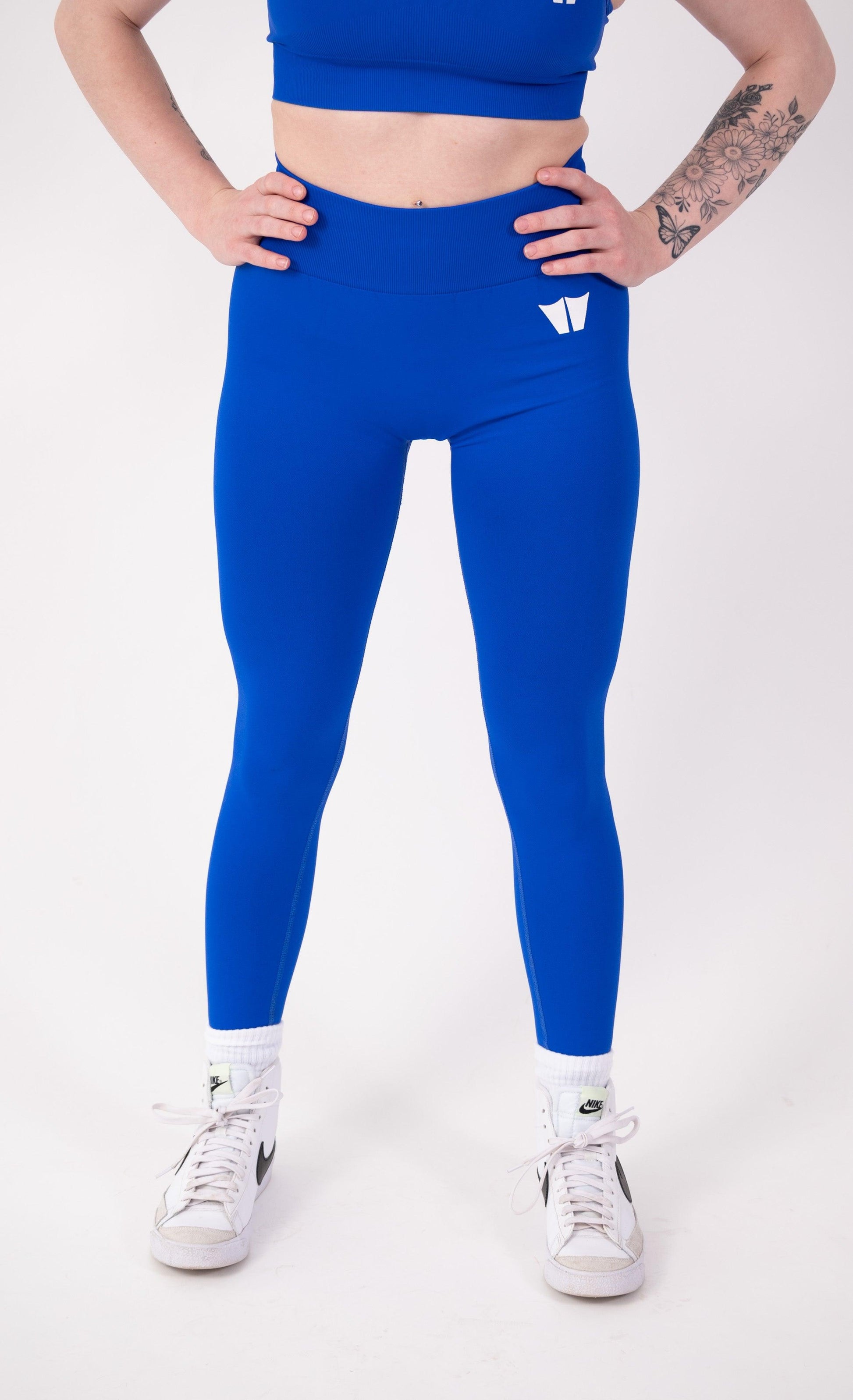 Strengthen Seamless Leggings 31" Deep Blue - builtwear