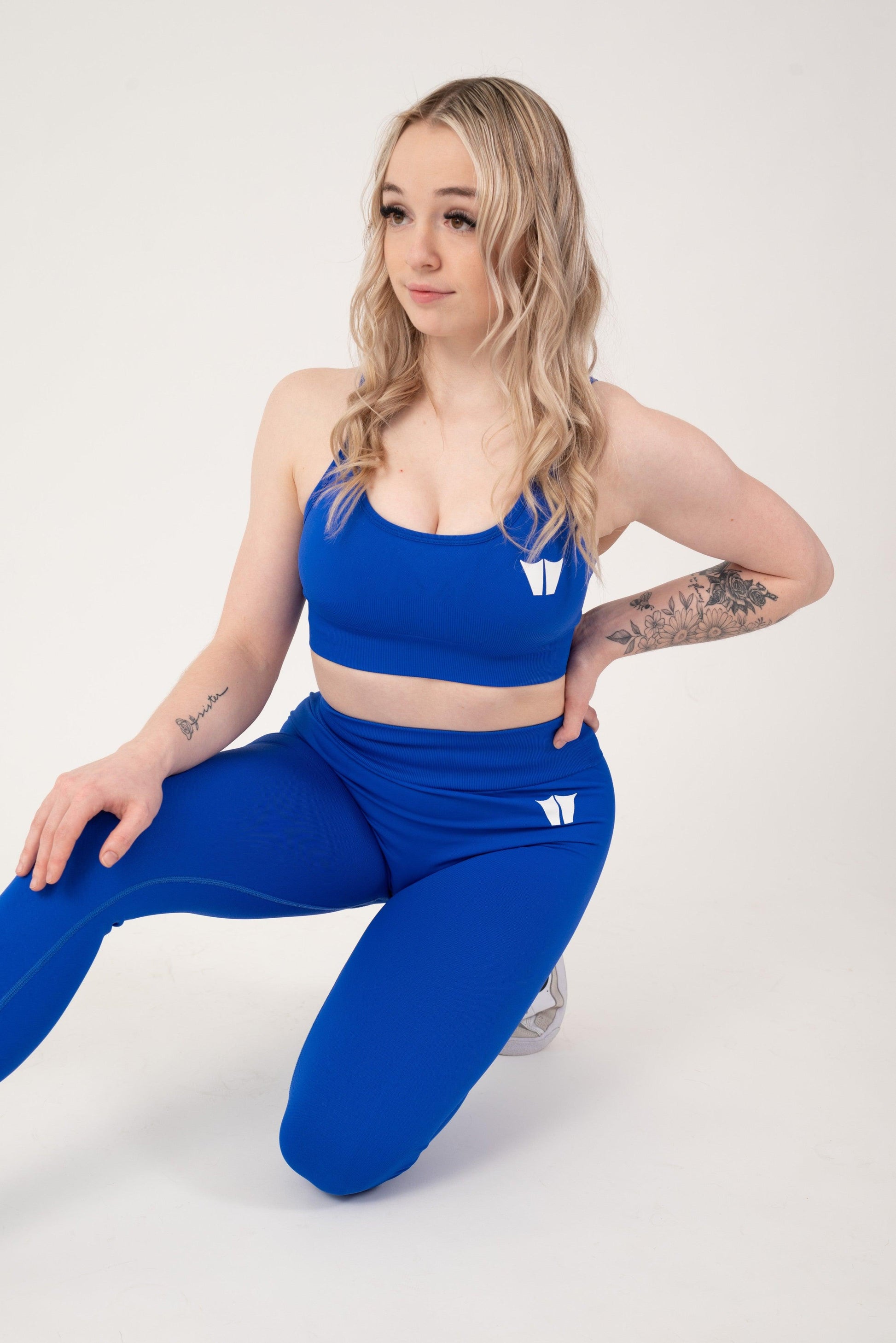 Strengthen Seamless Leggings 31" Deep Blue - builtwear