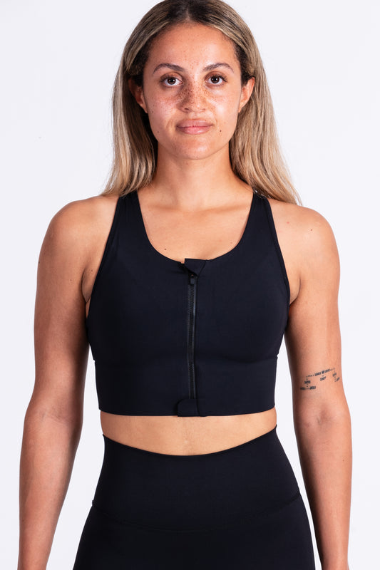 Sunflower Tank Top - Low Support Crossover Y-Back Sports Bra