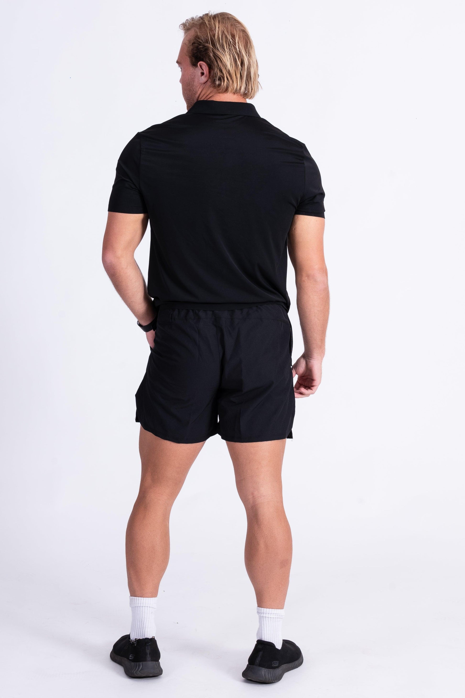 Effort 5" Shorts Black - builtwear