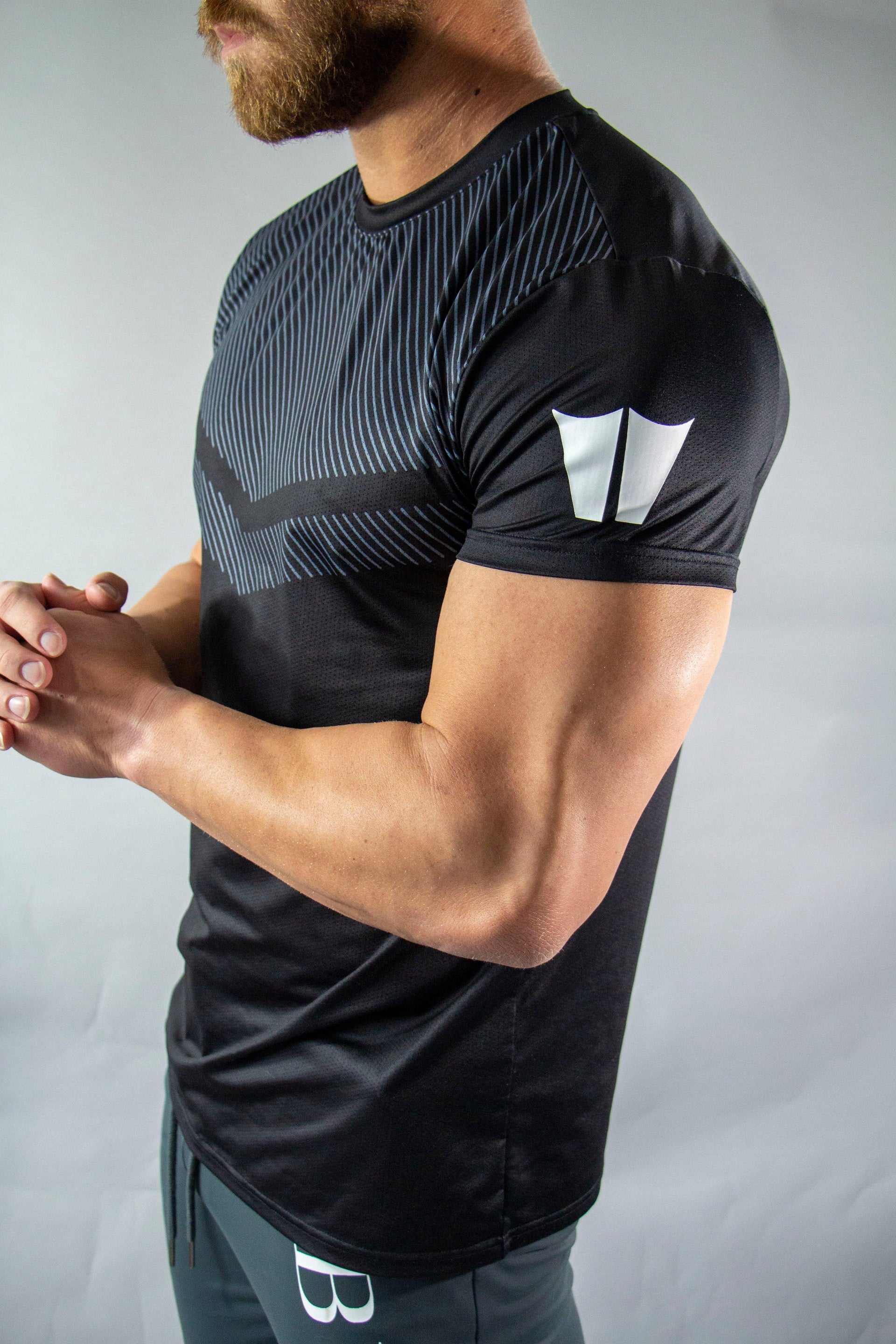 Buy Men's Fitted Compression Shirt in Black