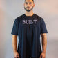 Pima Cotton Oversized Shirt Black - builtwear
