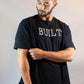 Pima Cotton Oversized Shirt Black - builtwear