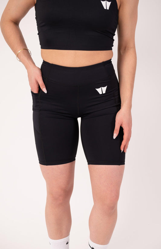 Strengthen Pocket Shorts 7" Black - builtwear