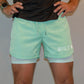 Two in one Athletic Shorts 5" Mint - builtwear